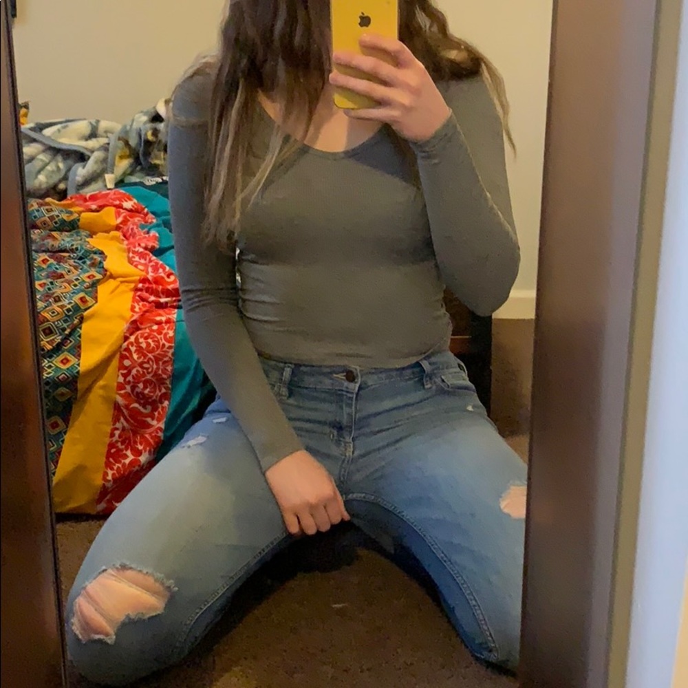 Grey long sleeve